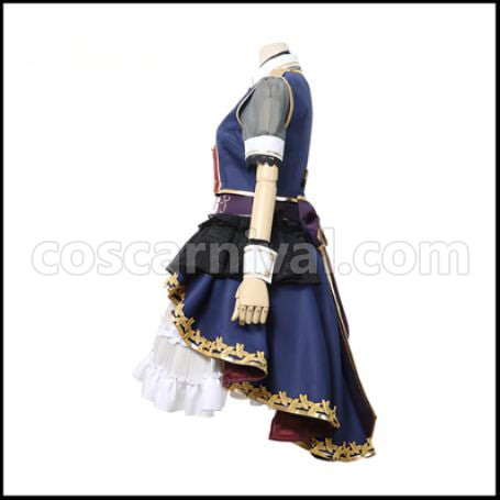 BanG Dream! 7th-LIVE Roselia Minato Yukina (Minato Yukina) Cosplay Costume coscarnival - Side Profile