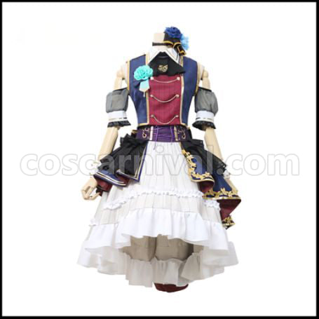 BanG Dream! 7th-LIVE Roselia Hikawa Sayo (Hikawa Sayo) Cosplay Costume coscarnival - Front View