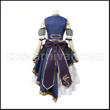 BanG Dream! 7th-LIVE Roselia Hikawa Sayo (Hikawa Sayo) Cosplay Costume coscarnival - Detail Close-up
