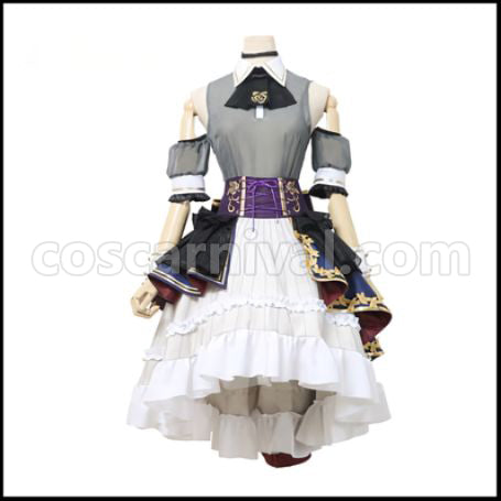 BanG Dream! 7th-LIVE Roselia Hikawa Sayo (Hikawa Sayo) Cosplay Costume coscarnival - Collar Design