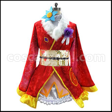 Love Live! The School Idol Movie Honoka Kosaka Cosplay Costume coscarnival - Front View