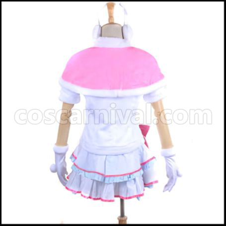 Love Live! ¦Ì's Snow halation Hanayo Koizumi Cosplay Costume coscarnival - Side Profile