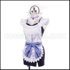 Love Live! Maid Mogu Mogu Love in Approach! Umi Sonoda Cosplay Costume coscarnival - Material Texture