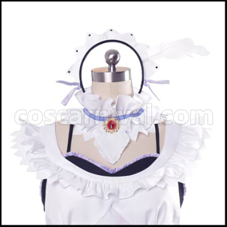 Love Live! Maid Mogu Mogu Love in Approach! Umi Sonoda Cosplay Costume coscarnival - Color and Pattern