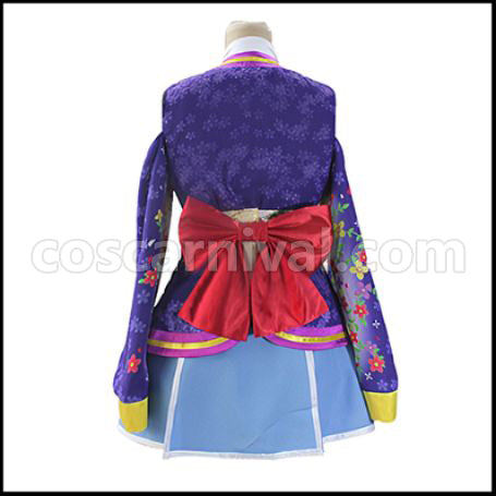 Love Live! The School Idol Movie Umi Sonoda Cosplay Costume coscarnival - Back View