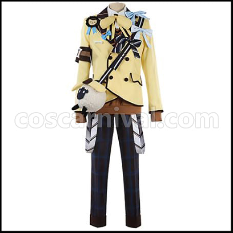 The Wizard's Promise Mahoyaku Central Country Arthur Granvill Sanrio Collaboration Cosplay Costume coscarnival - Front View