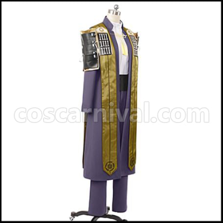 Touken Ranbu Uchigatana Swordsman Heshikiri Hasebe Cosplay Costume coscarnival - Back View