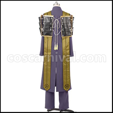 Touken Ranbu Uchigatana Swordsman Heshikiri Hasebe Cosplay Costume coscarnival - Side Profile