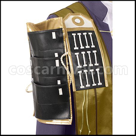 Touken Ranbu Uchigatana Swordsman Heshikiri Hasebe Cosplay Costume coscarnival - Cuff Style