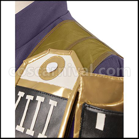 Touken Ranbu Uchigatana Swordsman Heshikiri Hasebe Cosplay Costume coscarnival - Hem Detail