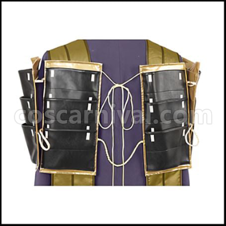 Touken Ranbu Uchigatana Swordsman Heshikiri Hasebe Cosplay Costume coscarnival - Material Texture