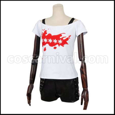 Persona 5 Sakura Futaba / Navi Cosplay Costume coscarnival - Side Profile