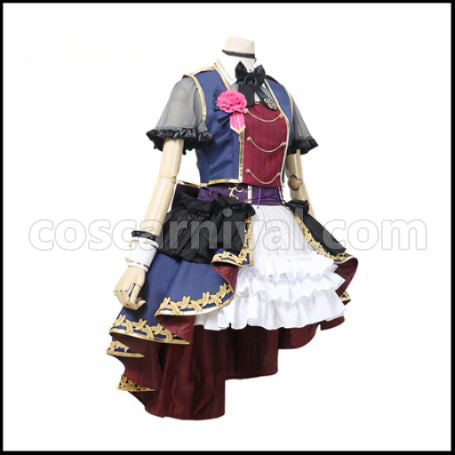 BanG Dream! 7th-LIVE Roselia Udagawa Ako (Udagawa Ako) Cosplay Costume coscarnival - Back View