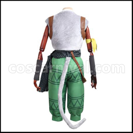 A3! Summer Group The Adventure Around Niboshi Sakisaka Muku Cosplay Costume coscarnival - Side Profile