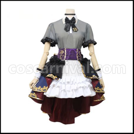 BanG Dream! 7th-LIVE Roselia Udagawa Ako (Udagawa Ako) Cosplay Costume coscarnival - Collar Design