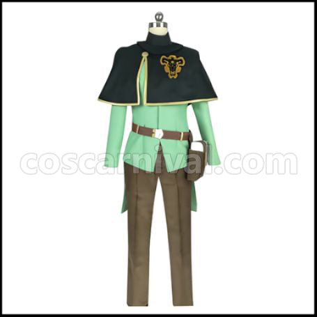 Black Clover Finral Roulacase Cosplay Costume coscarnival - Front View