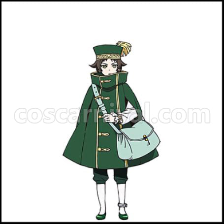 The Case Study of Vanitas Luca Cosplay Costume coscarnival - Front View