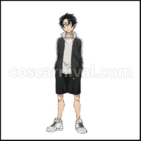 C?DE:BREAKER Ogami Rei Cosplay Costume coscarnival - Back View
