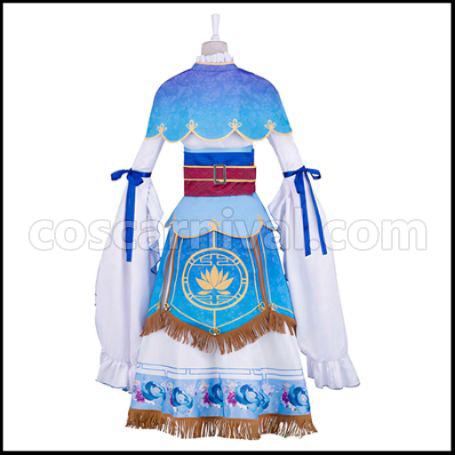 Love Live! School Idol Festival Seven Lucky Gods Edition Umi Sonoda Leave it to Me in Contests Cosplay Costume coscarnival - Side Profile