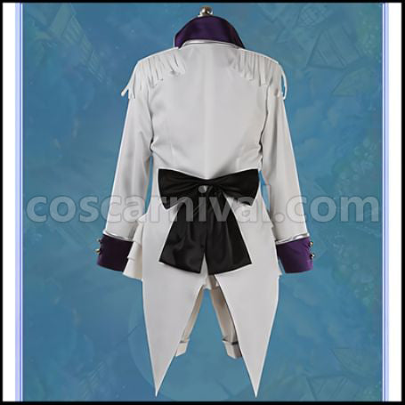The Wizard's Promise Mahoyaku North Country White First Anniversary Cosplay Costume coscarnival - Back View