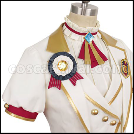 Uma Musume Pretty Derby Kitasan Black 1st Anniversary Cosplay Costume coscarnival - Collar Design