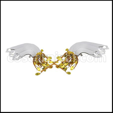 SINoALICE Sorrow Mermaid Princess Cosplay Costume coscarnival - Detail Close-up