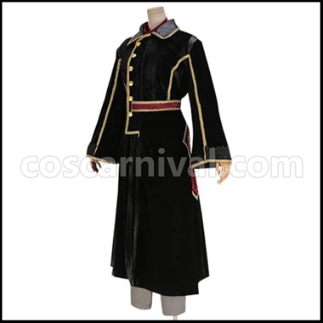 Touken Ranbu Musical Part 2 Live Costume Sanbyaku Nen no Komoriuta Tonbokiri Cosplay Costume coscarnival - Back View