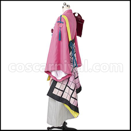 Touken Ranbu Uchigatana Swordsman Souza Samonji Cosplay Costume coscarnival - Side Profile
