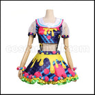 BanG Dream! Poppin¡¯Party New Costumes Ushigome Rimi (Ushigome Rimi) Cosplay Costume coscarnival - Front View