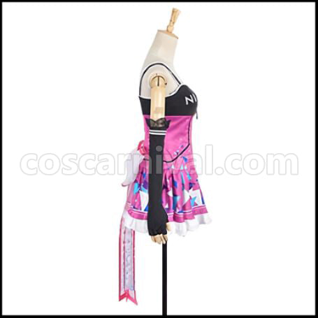 Love Live! SR Cyber Edition Nico Yazawa Awakened Cosplay Costume coscarnival - Back View