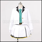 Tsukiuta. Goddess Candidate Seleas June Terase Yuno Uniform Cosplay Costume coscarnival - Front View