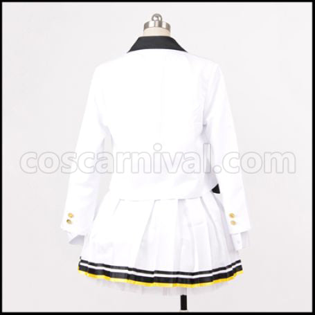 Tsukiuta. Goddess Candidate Seleas June Terase Yuno Uniform Cosplay Costume coscarnival - Side Profile
