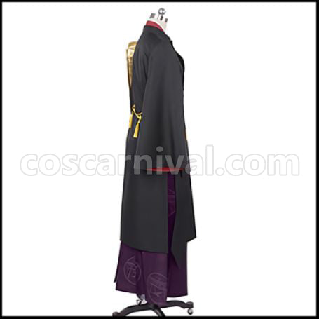 Touken Ranbu Ootachi Swordsman Taro Tachi Cosplay Costume coscarnival - Back View
