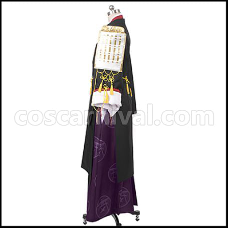 Touken Ranbu Ootachi Swordsman Taro Tachi Cosplay Costume coscarnival - Side Profile