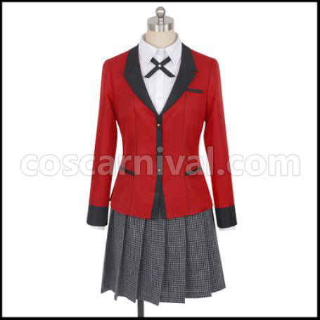 Kakegurui Sayaka Igarashi Cosplay Costume Coscarnival - Front View
