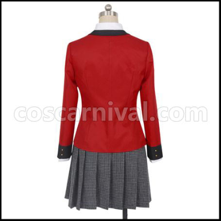 Kakegurui Sayaka Igarashi Cosplay Costume Coscarnival - Detail Close-up
