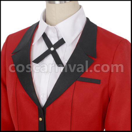 Kakegurui Sayaka Igarashi Cosplay Costume Coscarnival - Collar Design