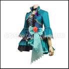 BanG Dream! Imai Lisa Roselia 5th Single Opera of the Wasteland Cosplay Costume coscarnival - Side Profile