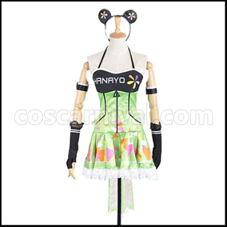 Love Live! SR Cyber Edition Hanayo Koizumi Awakened Cosplay Costume coscarnival - Front View