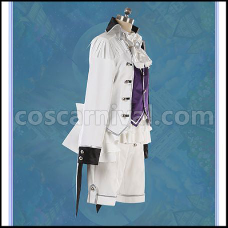 The Wizard's Promise Mahoyaku North Country Snow First Anniversary Cosplay Costume coscarnival - Back View