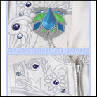 The Wizard's Promise Mahoyaku East Country Heathcliff Blanchett First Anniversary Cosplay Costume coscarnival - Collar Design