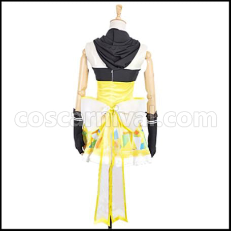 Love Live! SR Cyber Edition Rin Hoshizora Awakened Cosplay Costume coscarnival - Side Profile