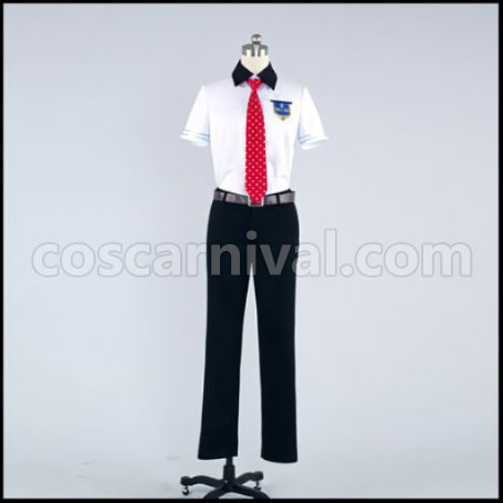 Free! Rei Ryuugazaki Summer Uniform Cosplay Costume coscarnival - Front View