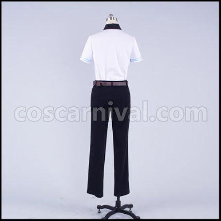 Free! Rei Ryuugazaki Summer Uniform Cosplay Costume coscarnival - Cuff Style