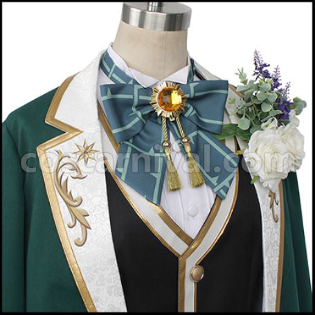 Twisted Wonderland Twisted-Wonderland Lilia Vanrouge Groom Cosplay Costume coscarnival - Side Profile