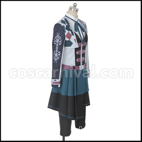 IDOLiSH 7 Sakura Message Ten Kujou Cosplay Costume coscarnival - Back View
