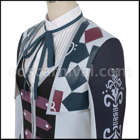 IDOLiSH 7 Sakura Message Ten Kujou Cosplay Costume coscarnival - Cuff Style