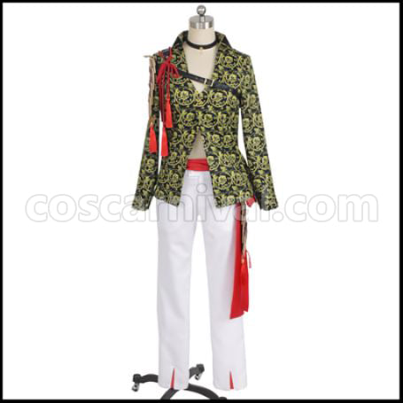 Touken Ranbu New Sword Warrior Nansen Ichimonji Cosplay Costume coscarnival - Front View