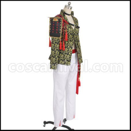 Touken Ranbu New Sword Warrior Nansen Ichimonji Cosplay Costume coscarnival - Back View