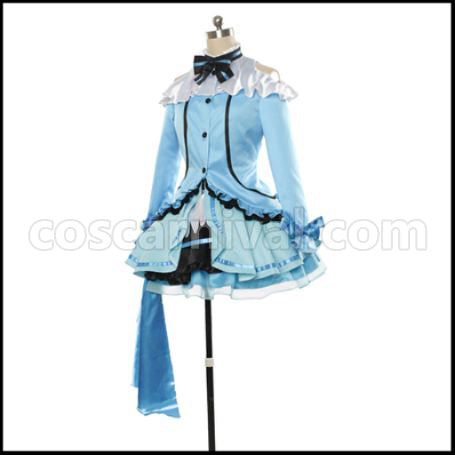 Love Live! Season 2 Episode 12/13 Insert Song KiRa-KiRa Sensation Happy maker Eri Ayase Cosplay Costume coscarnival - Material Texture